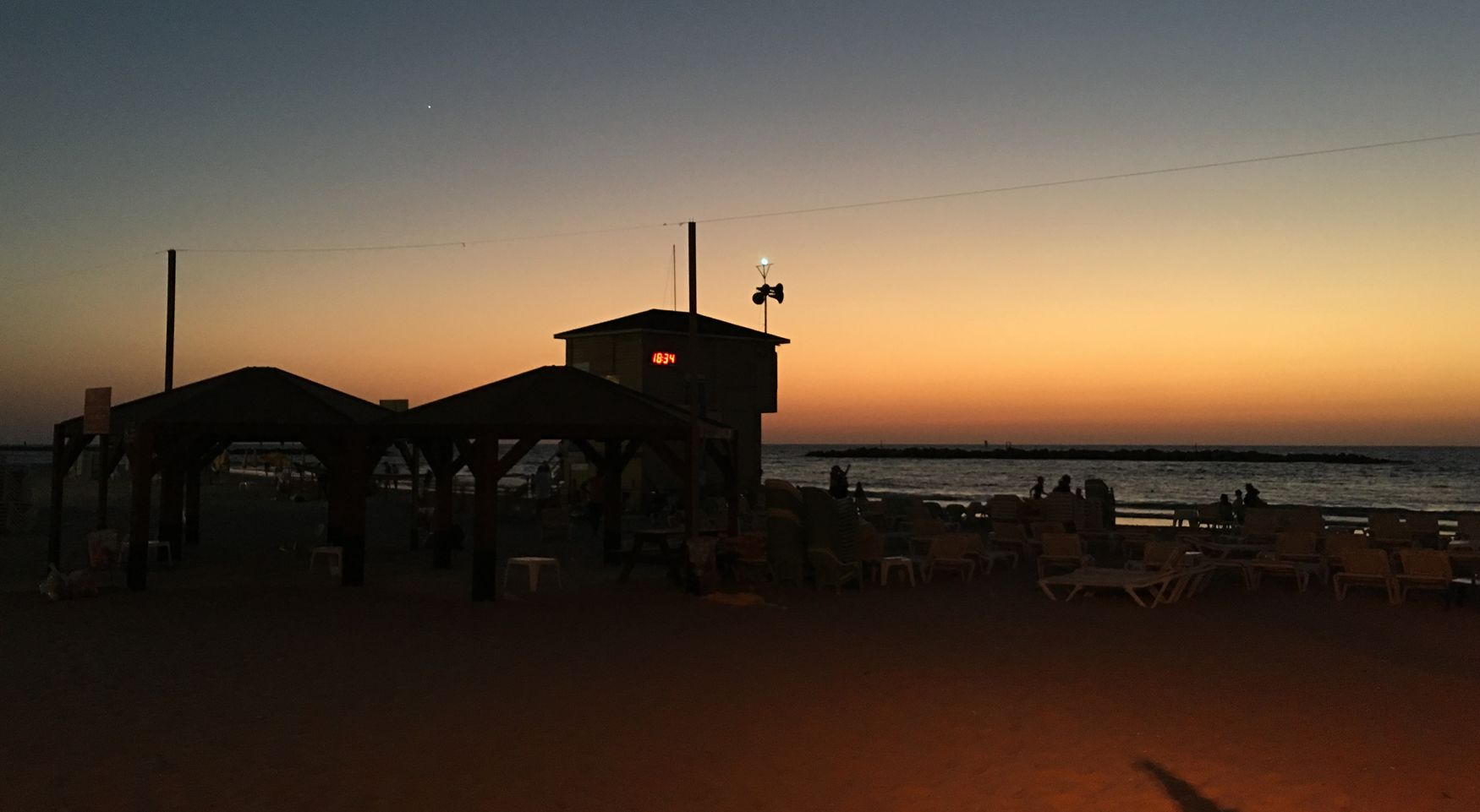 Tel Aviv Beach sunset II